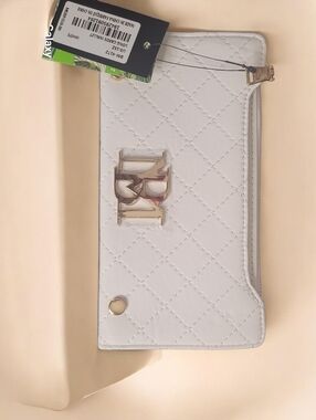 Bagdley Mischka Women's Wallet with Gold Logo Hardware